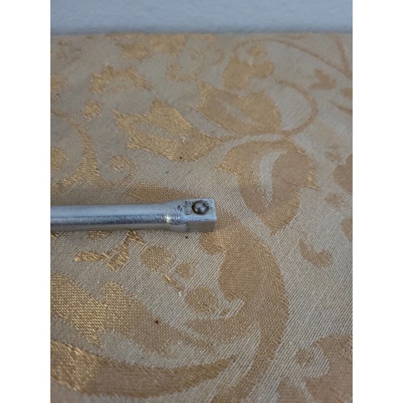 Vintage USA Easco 3/8" Drive Speed Wrench Handle Bar Socket Driver Knurled Tool - Picture 5 of 5